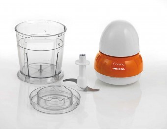 Tritatutto Elettrico Ariete 00C183600Ar0 Choppy Arancione E Bianco