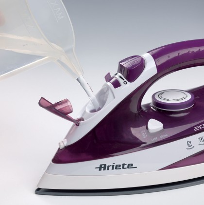 Ferro Stiro Vapore Ariete 00S623500Ar0 Steam Iron 6235 Viola E Bianco
