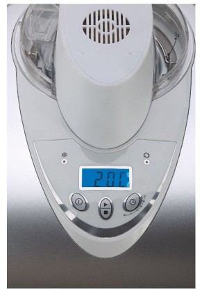 Macchina Gelato Ariete 0693 Gran Gelato Metal Bianco E Silver