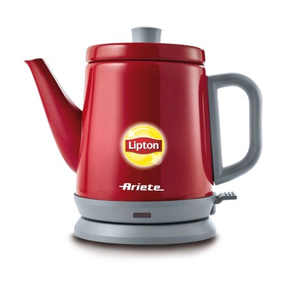 ARIETE bollitore lipton rosso