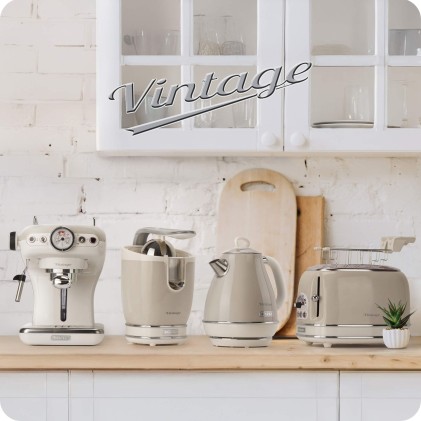 Macchina Caffe Ariete Espresso 1389 Vintage Beige Polvere E Cialde
