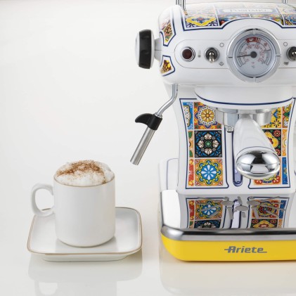 Macchina Caffe Ariete Espresso 1389 Positano Polvere E Cialde