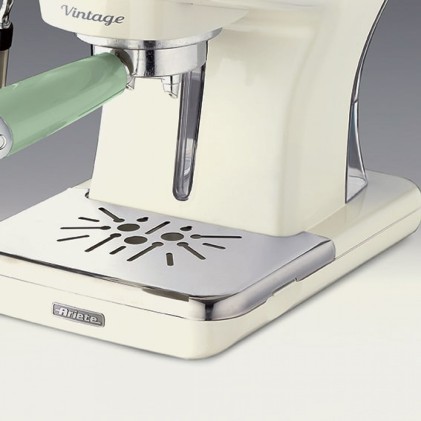 Macchina Caffe Ariete Espresso 1389 Vintage Verde Polvere E Cialde