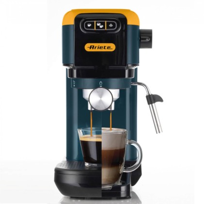 Macchina Caffe Ariete Espresso 1399 Polvere E Cialde Giallo