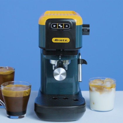 Macchina Caffe Ariete Espresso 1399 Polvere E Cialde Giallo