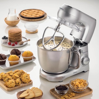 Impastatrice Gourmet 5.2 Litri 1300 Planetaria 2 Fruste 1 Gancio 10Vel
