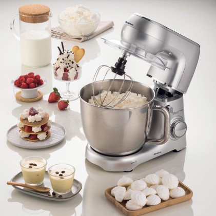 Impastatrice Gourmet 5.2 Litri 1300 Planetaria 2 Fruste 1 Gancio 10Vel