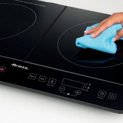 Piastra Induzione Doppia 2000W Doppia Zona Cottura