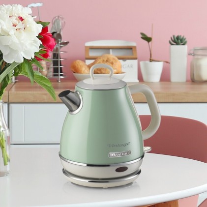 Bollitore 1Litro Verde 1630W Serie Vintage