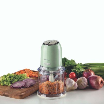 Tritatutto Chopper 400W Inox 4 Lame 600Ml Verde