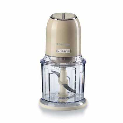 Tritatutto Chopper 400W Inox 4 Lame 600Ml Beige
