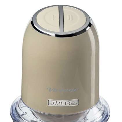 Tritatutto Chopper 400W Inox 4 Lame 600Ml Beige