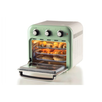 Friggitrice Ad Aria + Forno 16Litri Serie Vintage Verde