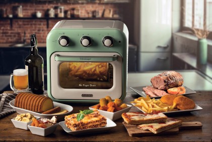Friggitrice Ad Aria + Forno 16Litri Serie Vintage Verde