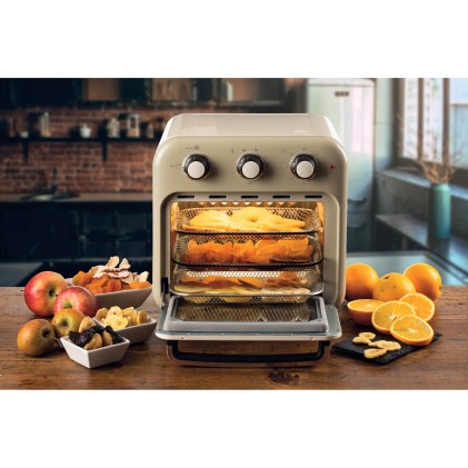 Friggitrice Ad Aria + Forno 16Litri Serie Vintage Beige