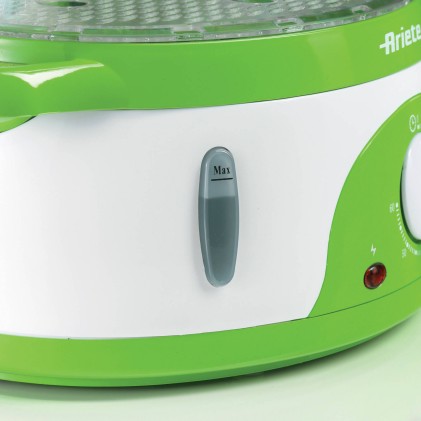 Vaporiera Cottura Vapore 3 Piani 800W 9 Litri