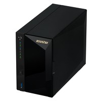 Asustor Nas 2 Bay 2Xsata3 6Gb/S, 2.5/3.5 Hdd/Ssd, Dual Core 1.6Ghz, Ram 2Gb Ddr4, 2Xgbe Lan, 1Xrj45 10G Base-T, Usb 3.1 Gen-1, Crittografia Hardware, Ez Connect, Ez Sync
