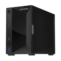 Asustor Nas 2 Bay 2Xsata3 6Gb/S, 2.5/3.5 Hdd/Ssd, Dual Core 1.6Ghz, Ram 2Gb Ddr4, 2Xgbe Lan, 1Xrj45 10G Base-T, Usb 3.1 Gen-1, Crittografia Hardware, Ez Connect, Ez Sync