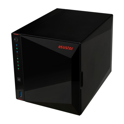 Asustor Nas 4 Bay 4Xsata3 6Gb/S, 4X 2.5/3.5 Hdd/Ssd, Quad Core 1.6Ghz, Ram 4Gb Ddr4 Sodimm, 2X2.5Gbe Lan, 3Xusb 3.2 Gen-1, Wow (Wake On Wan), Crittografia Hardware, Ez Connect, Ez Sync
