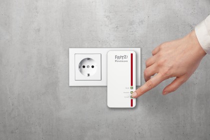 Powerline Fritz! 1260E Wlan Kit 2Pz Presa Passante