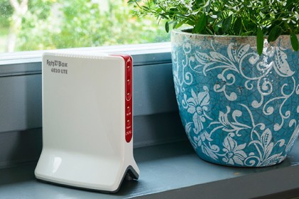 Router 450Mbit Fritz!Box 6820 Lte Con Sim Lte(Mini Sim)+1Lan Gigabit