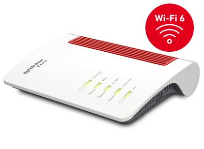 FRITZ!Box 6660 Cable router wireless Gigabit Ethernet Dual-band (2.4 GHz/5 GHz) Bianco