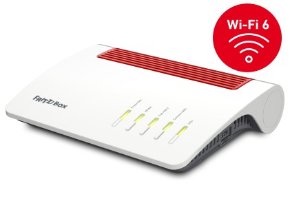 Router 300Mbit Fritz!Box 7590 Ax Lte Wifi 6 Dual Band 4P Lan 2P Usb