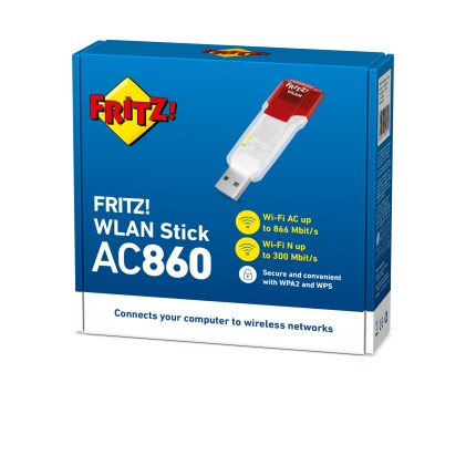 Avm Fritz! Adattatore Di Rete Wlan Usb Stick Ac860
