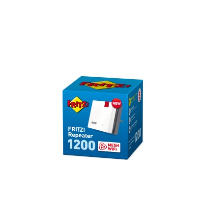 Avm Fritz! Wlan Repeater Wifi Ac (866 Mbit/S / 5 Ghz) + Wifi N (400 Mbit/S / 2,4 Ghz)