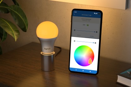 Avm Fritz!Dect 500 International Lampadina Smart Led Luce Bianca E Colorata E27
