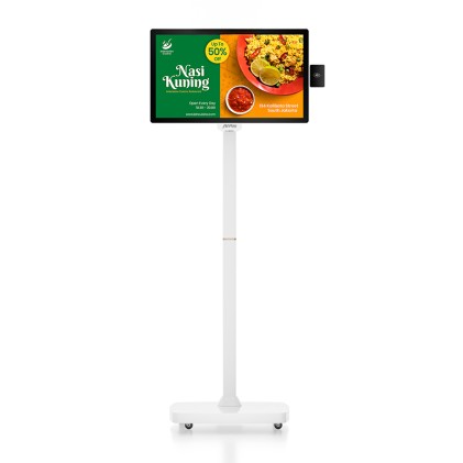AVPos AVP-CD24-I3 sistema POS 61 cm (24") 1920 x 1080 Pixel Touch screen Nero, Bianco