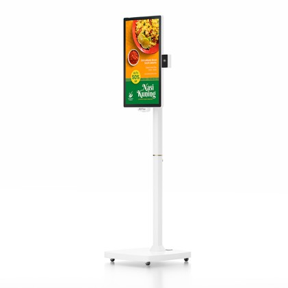 AVPos AVP-CD24-I3 sistema POS 61 cm (24") 1920 x 1080 Pixel Touch screen Nero, Bianco