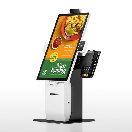 AVPos AVP-DK22-I3-V25 sistema POS 54,6 cm (21.5") 1920 x 1080 Pixel Touch screen Nero, Bianco