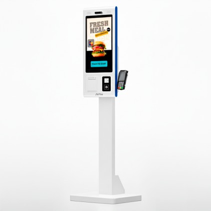 AVPos AVP-FK27-AND-8128 sistema POS RK3568 68,6 cm (27") 1920 x 1080 Pixel Touch screen Bianco