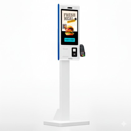 AVPos AVP-FK27-AND-8128 sistema POS RK3568 68,6 cm (27") 1920 x 1080 Pixel Touch screen Bianco