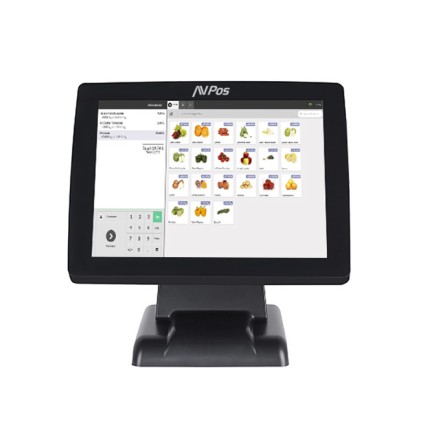 AVPos AVP-K3000B-I5-8128 sistema POS 38,1 cm (15") 1024 x 768 Pixel Touch screen
