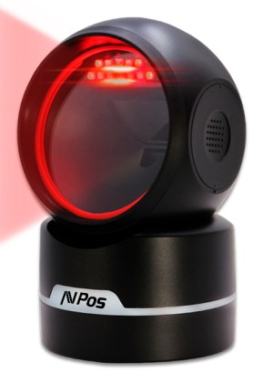 AVPos AVP-M680-2D lettore di codici a barre Lettore di codici a barre fisso 1D/2D CMOS Nero