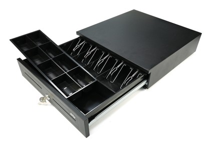 AVPos AVP-CASH-U285 cassetto per contanti Cassetto di cassa manuale e automatico