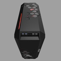 CASE Big Tower AZZA ATX Storm 6000B (B/Win-Glas,4xRGB)2xUSB3