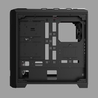 CASE Big Tower AZZA ATX Storm 6000B (B/Win-Glas,4xRGB)2xUSB3