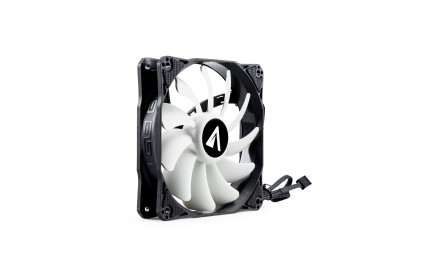 ABYSM Breeze Case per computer Ventilatore 12 cm Nero, Bianco