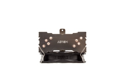 ABYSM Snow IV Processore Refrigeratore 12 cm Nero, Bianco