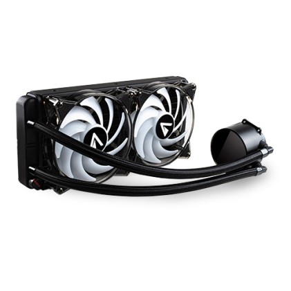 ABYSM Artic 240 ARGB Processore Raffreddatore di liquidi tutto in uno Nero 1 pz