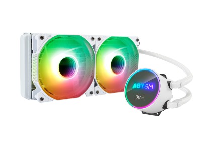 ABYSM Artic White 240 ARGB Processore Raffreddatore di liquidi tutto in uno 12 cm