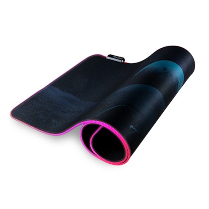 ABYSM Covenant XXL RGB Tappetino per mouse per gioco da computer Multicolore