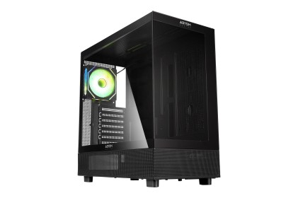 ABYSM AB123014 computer case Desktop Nero, Bianco