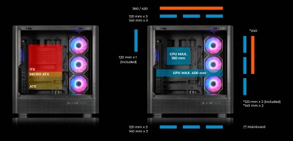 ABYSM AB123801 computer case Midi Tower Nero