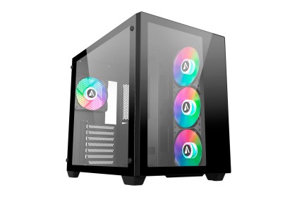 ABYSM Danube SAVA 285 BX203 Desktop Nero, Trasparente