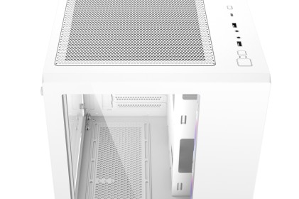 ABYSM Danube SAVA 285 BX203 Desktop Trasparente, Bianco