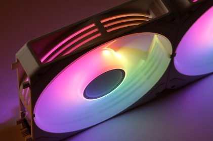 ABYSM Arclight 2.0 ARGB Case per computer Ventilatore 12 cm Bianco 3 pz